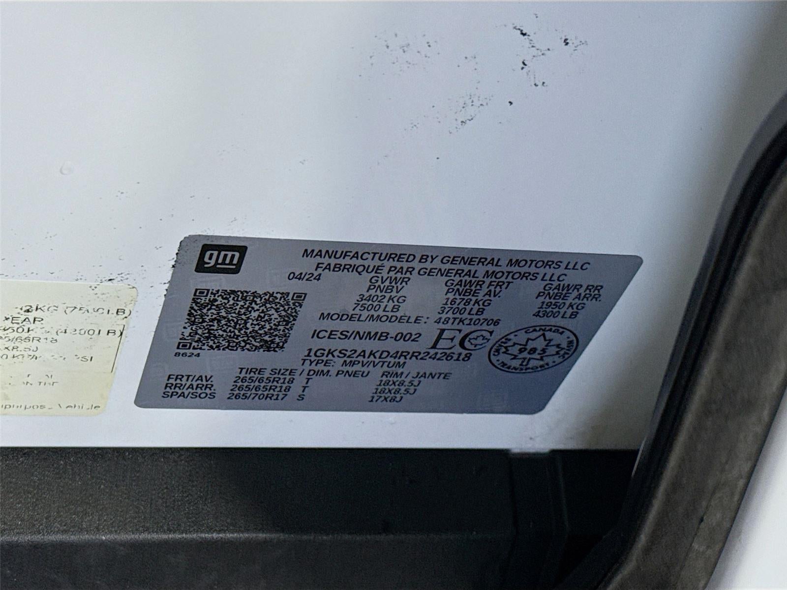 2024 GMC Yukon SLE