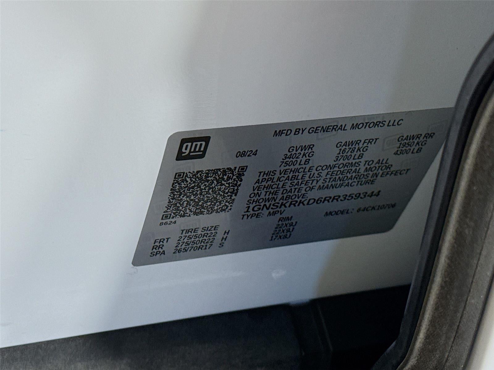 2024 Chevrolet Tahoe RST
