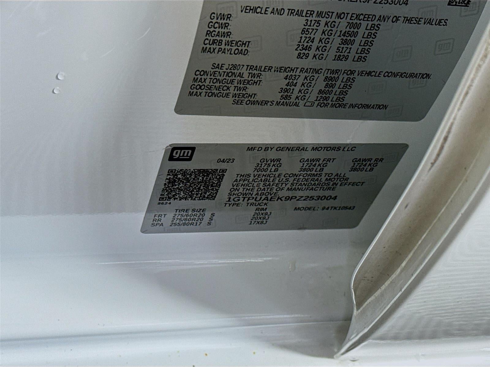 2023 GMC Sierra 1500 Pro