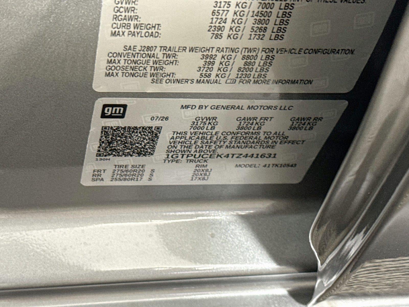 2026 GMC Sierra 1500 Elevation