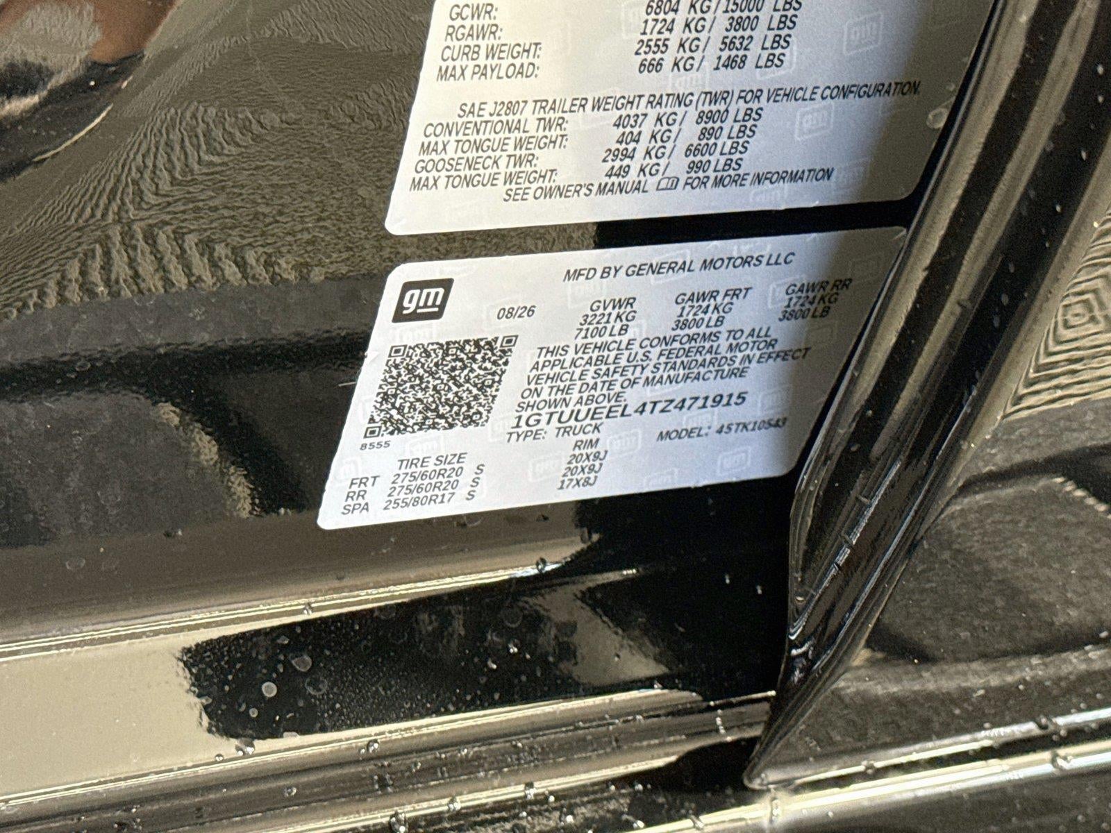 2026 GMC Sierra 1500 AT4