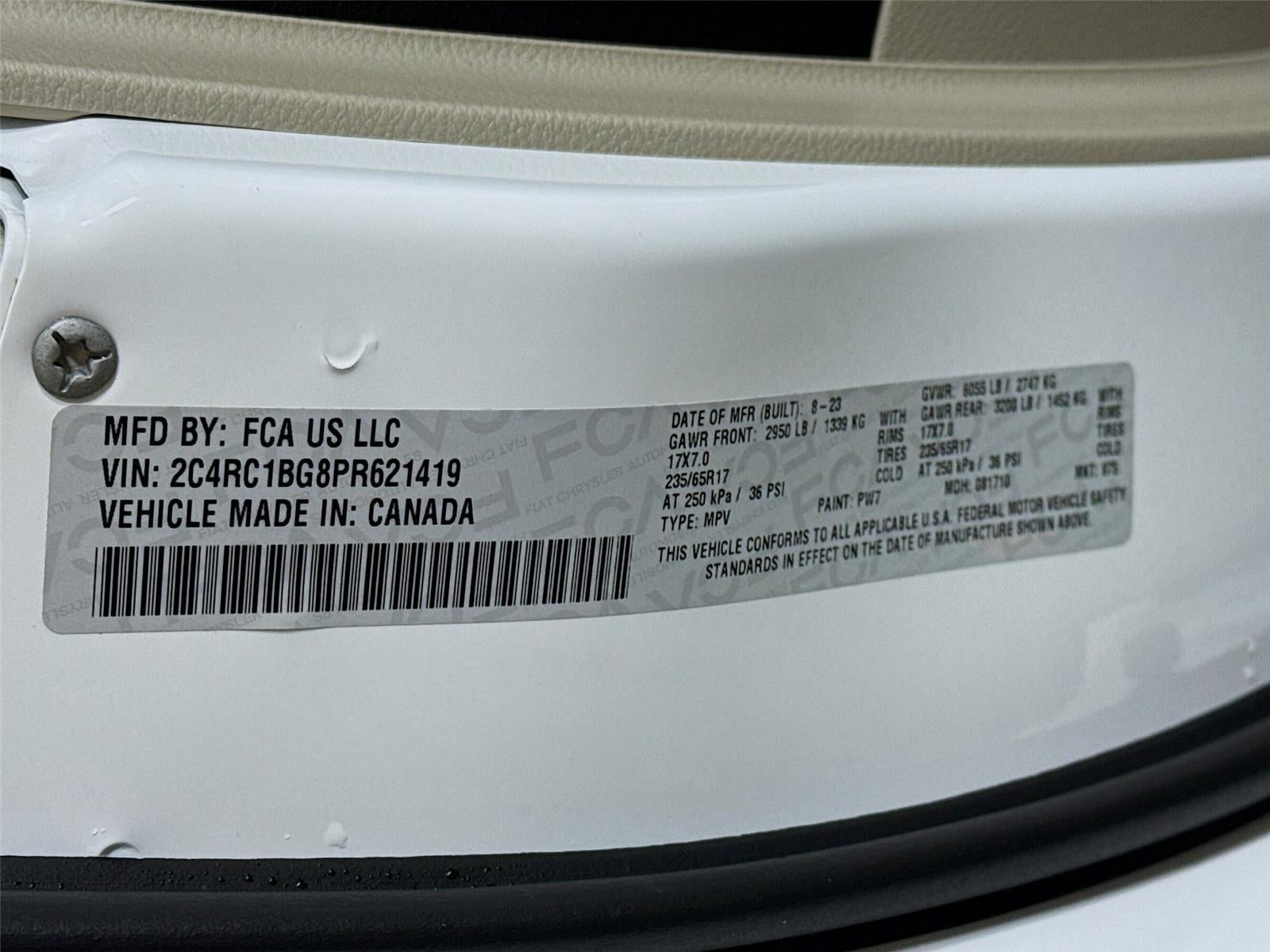 2023 Chrysler Pacifica Touring L