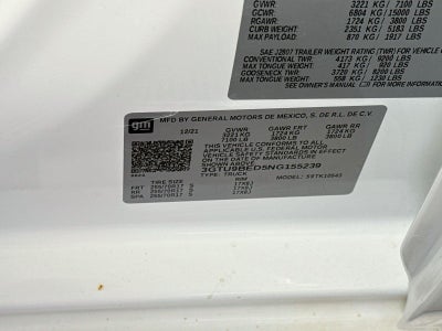 2022 GMC Sierra 1500 Limited SLE