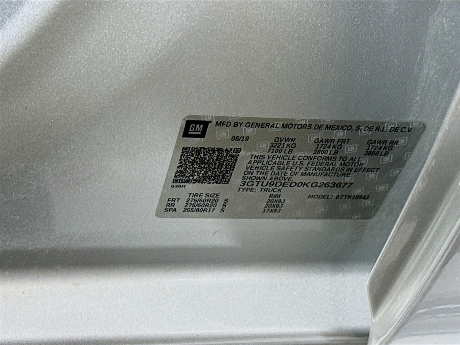 2019 GMC Sierra 1500 SLT