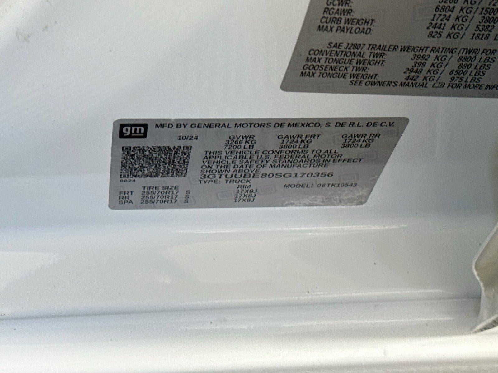 2025 GMC Sierra 1500 SLE