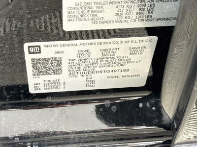 2026 GMC Sierra 1500 SLT