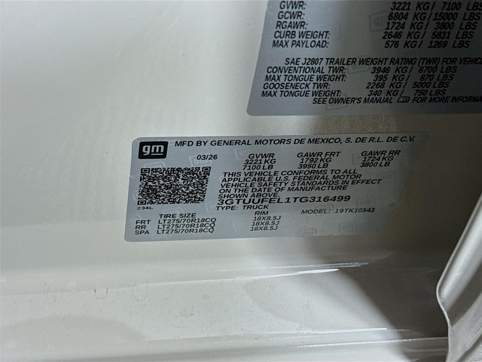 2026 GMC Sierra 1500 AT4X