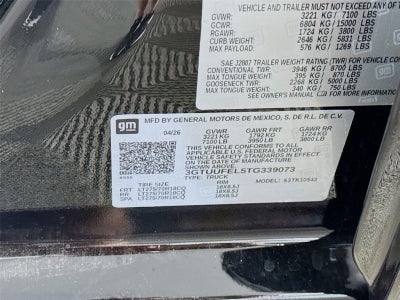 2026 GMC Sierra 1500 AT4X