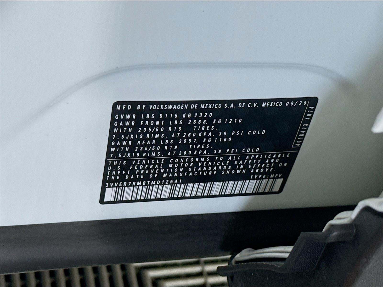 2026 Volkswagen Tiguan SE