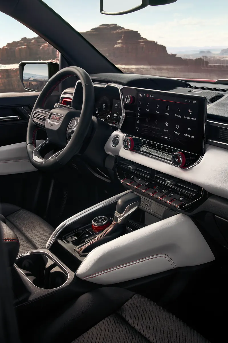 2026 GMC Canyon infotainment system at Harry Brown's GMC in Faribault MN